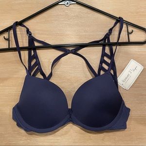 🔵Navy Caged Back Bra🔵